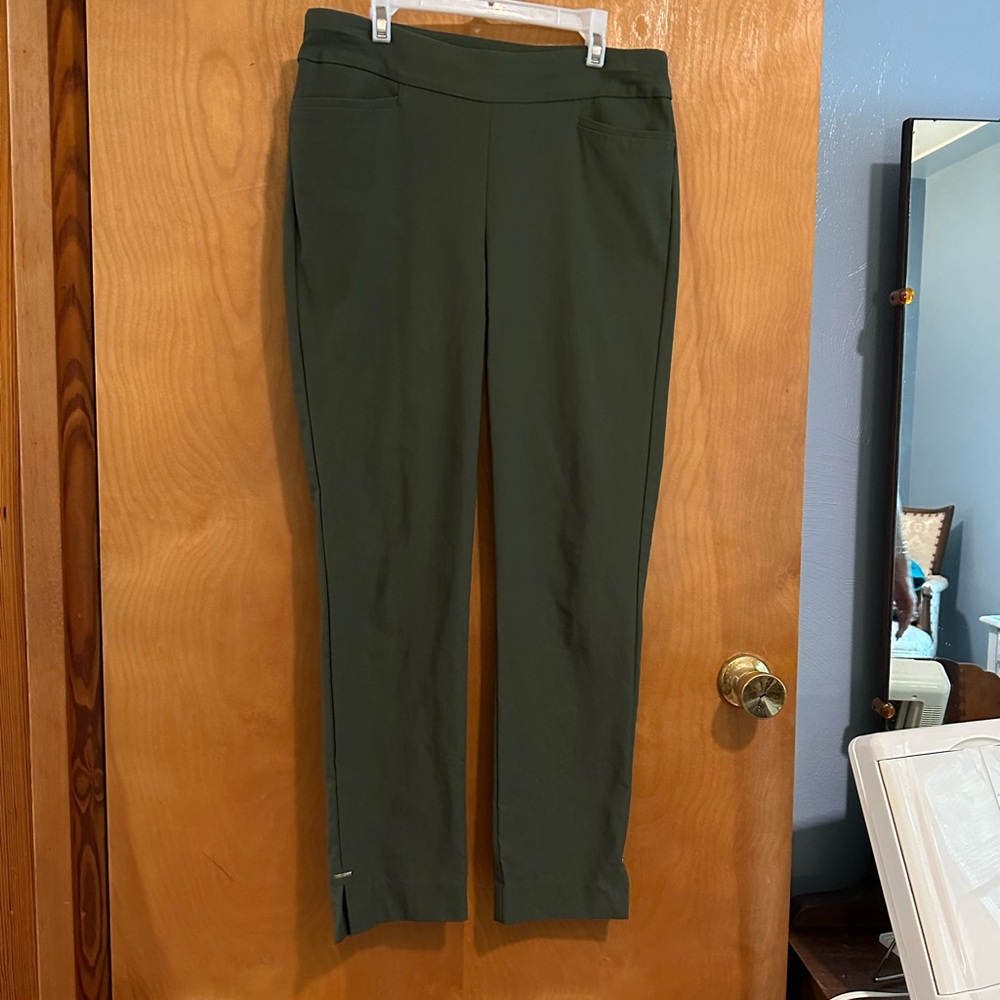 Chico's Olive green Women's Pants